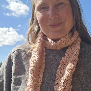Cloud Puff mini scarf