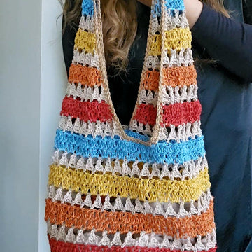 Katia Raffia Bag