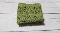 Clam Stitch washcloth