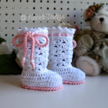 Angel Baby Booties