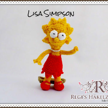 Lisa Simpson Häkelanleitung