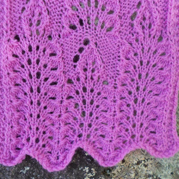 Raspberry Leaf Scarf