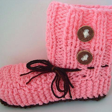 626, UNISEX KNITTED SLIPPERS, Adult