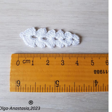 Christmas decor - crochet icicle