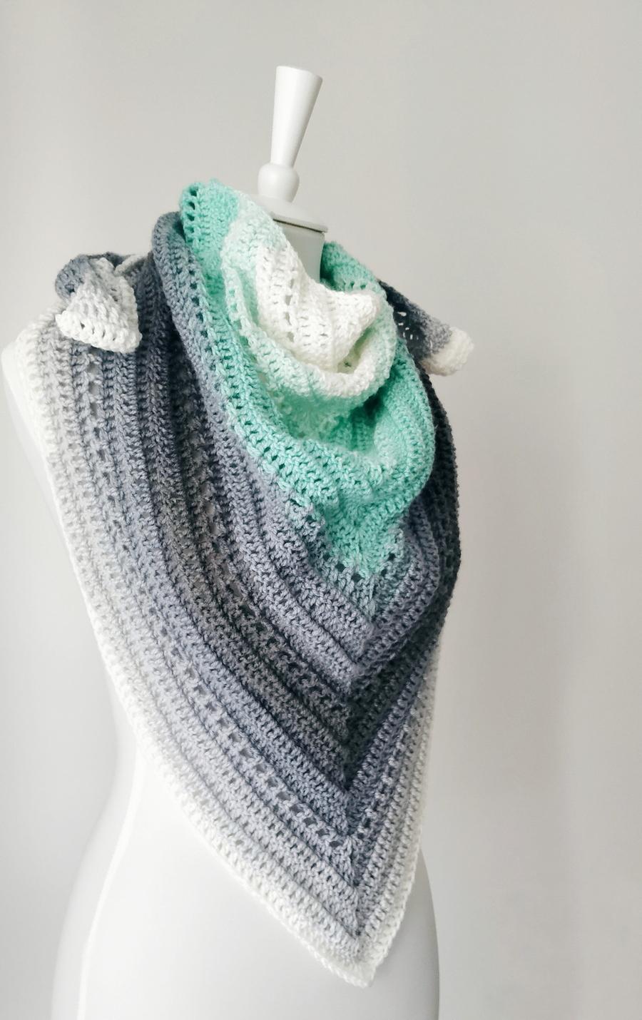 Beginner One Skein Shawl