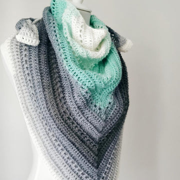 Beginner One Skein Shawl