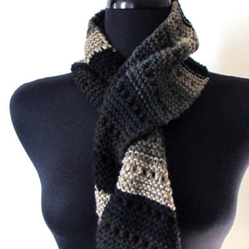 Dotted Stripes Scarf