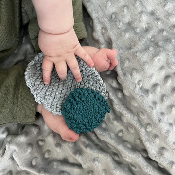 Eggtastic Dishcloth Canvas (Garter Version)