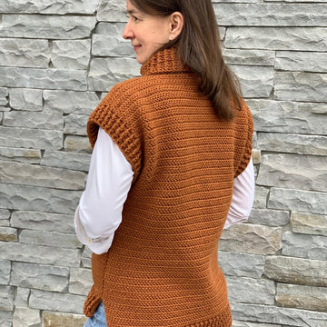 Crochet vest - Brooklyn Slipover
