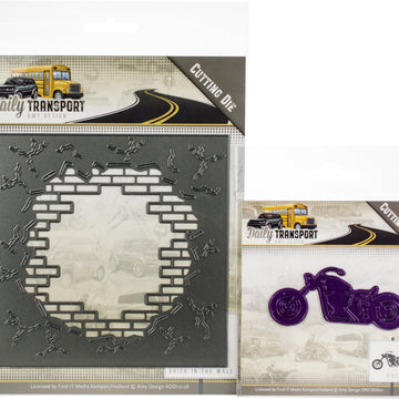 Find It Trading Amy Design Die - Brick In The Wall, Daily Transport