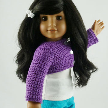 Classic Cardigan Sweater - 18" American Girl Doll