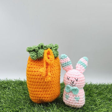 Bunny in Carrot Bag