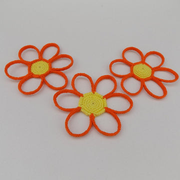 Daisy flower coasters