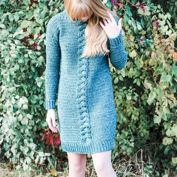 Coconut Macaroon Sweater Dress