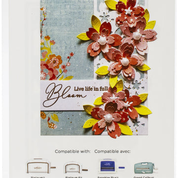 Spellbinders Destination Japan Etched Die By Lene Lok - Sakura Blossoms