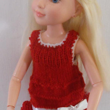 Ruffle Dress for BFC Ink Doll