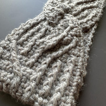 Twisted Paths Crochet Headband