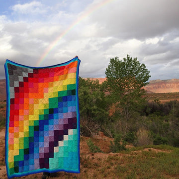 Rainbow Joy Blanket