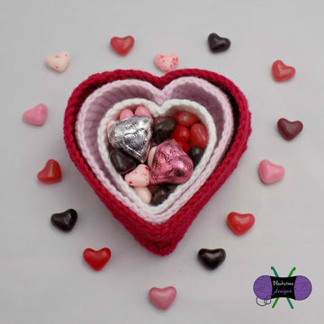 Heart Nesting Baskets
