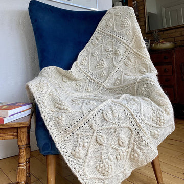 Vine Trellis Afghan