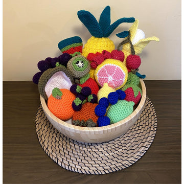 40 Fruits and Vegetables Crochet Patterns