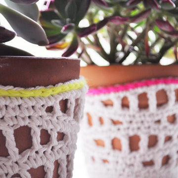 Wavy Waves Plant Pot Cozy