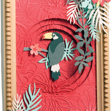 Sizzix Thinlits Dies By Courtney Chilson 18/Pkg - Jungle Shadow Box