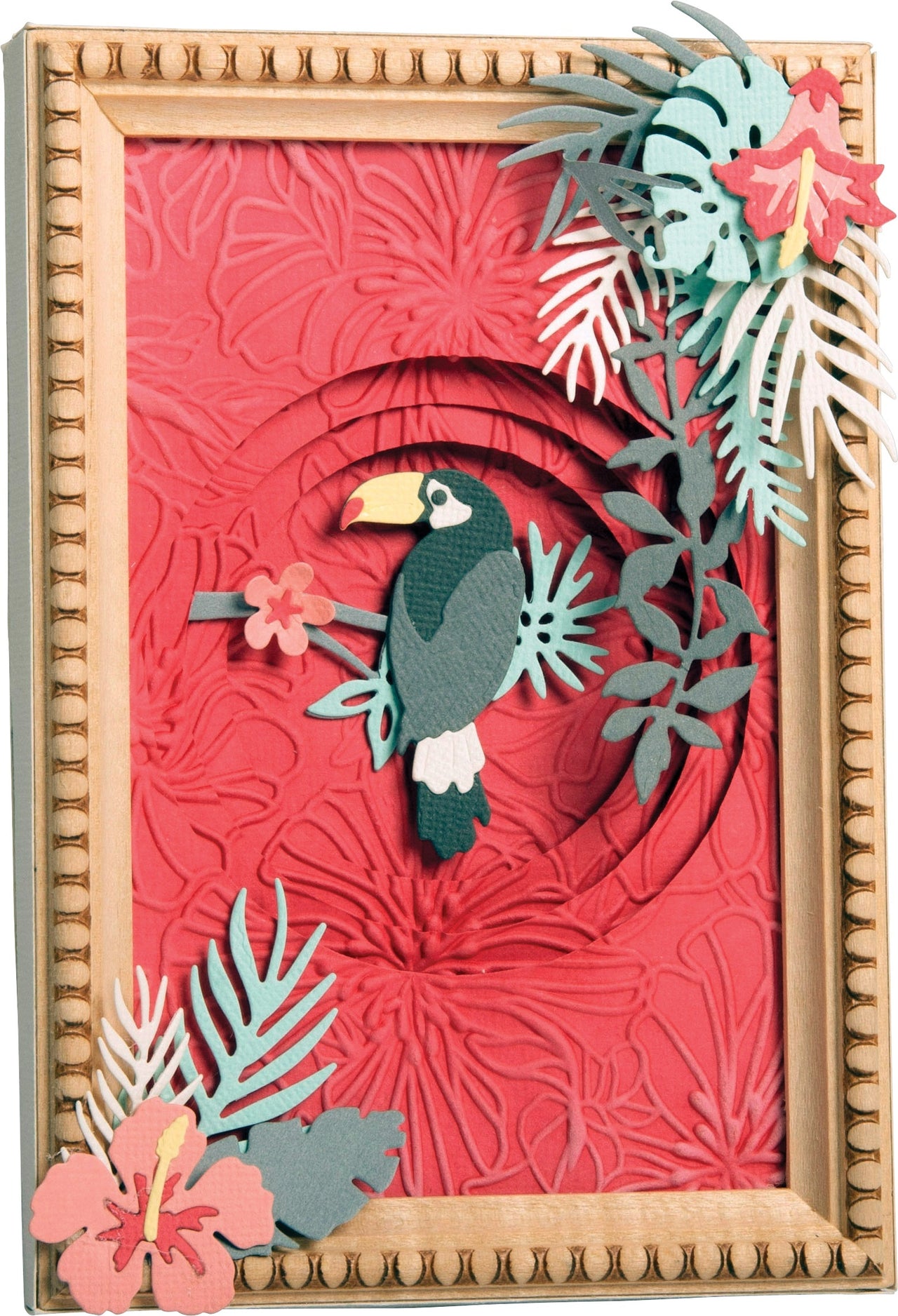 Sizzix Thinlits Dies By Courtney Chilson 18/Pkg - Jungle Shadow Box