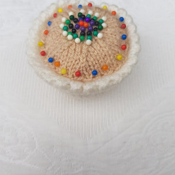 Knitted Cupcake