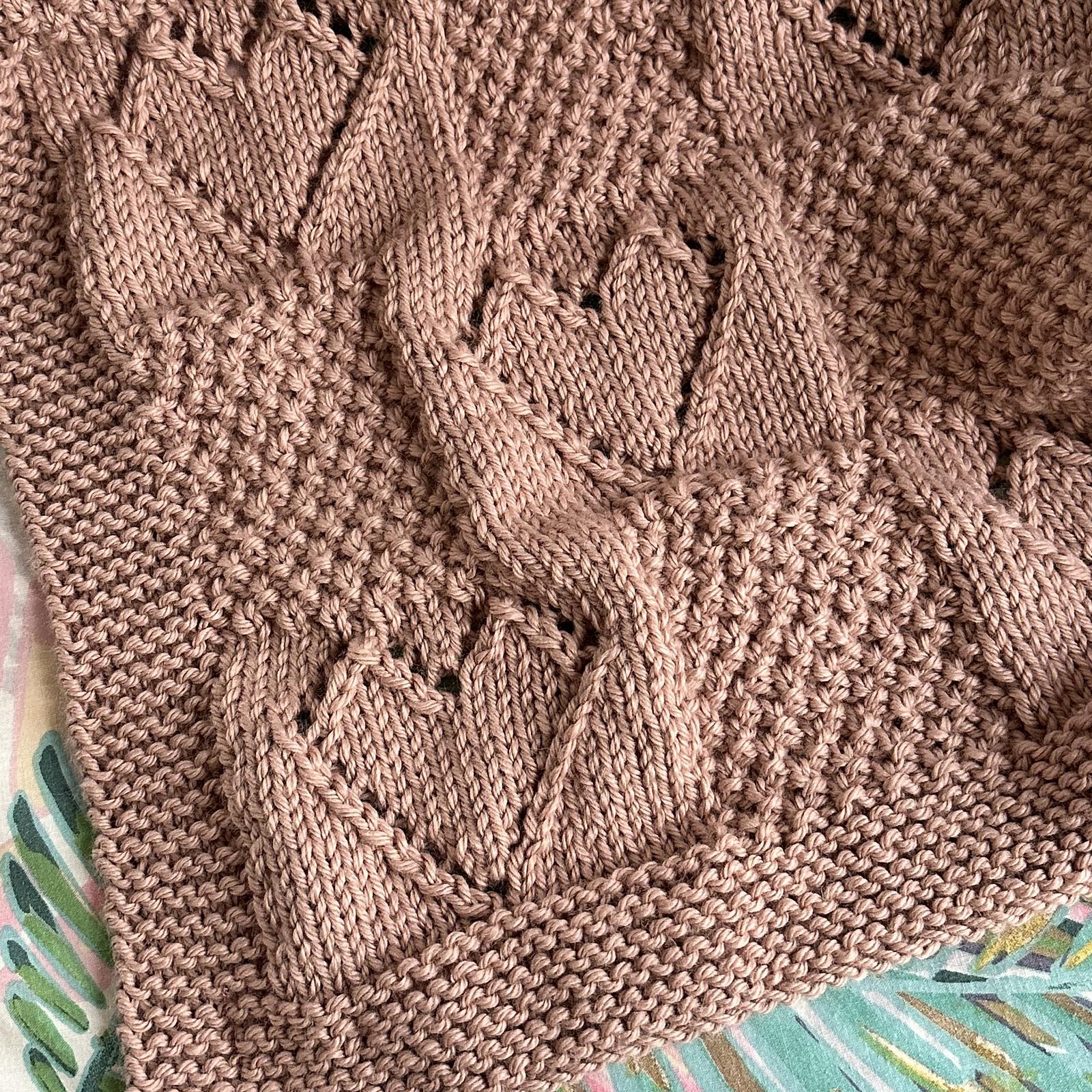 Heart Baby Blanket