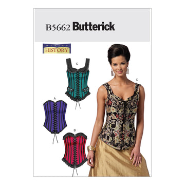 Butterick Misses' Corsets B5662 - Sewing Pattern