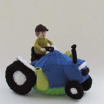 Blue Ford Tractor Tea Cosy