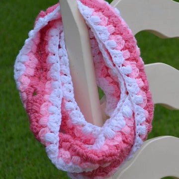 Bobble Along Infinity Scarf