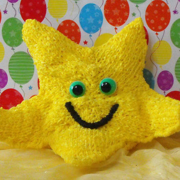 NURSERY STARFISH TOY KNITTING PATTERN - MADMONKEYKNITS