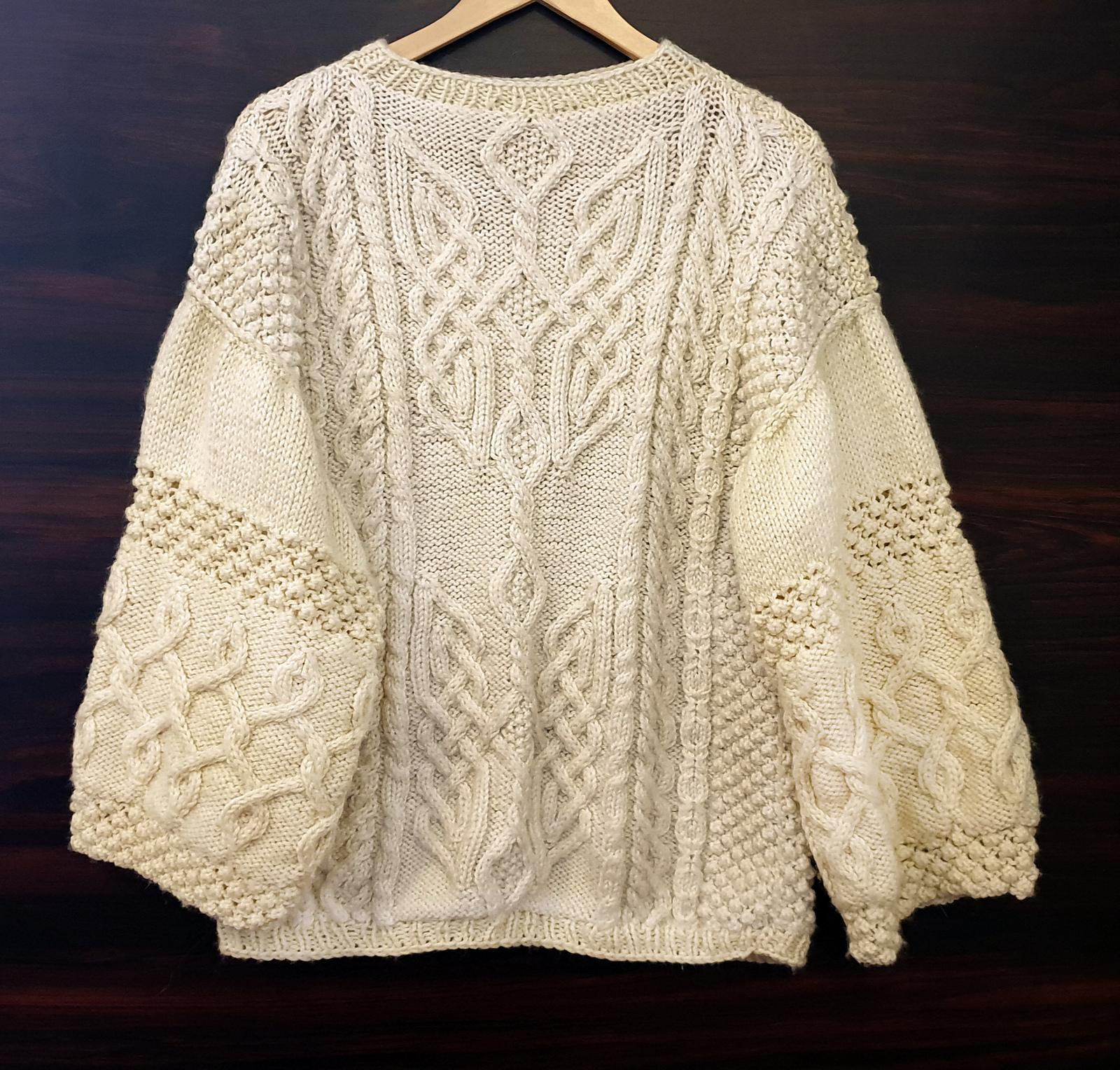 Snowstorm Irish Sweater