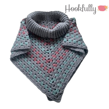 Turtleneck Kids Poncho