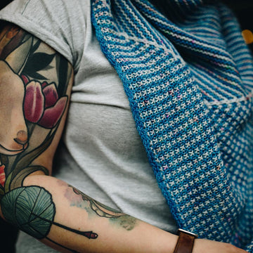 Dancing Palms Shawl