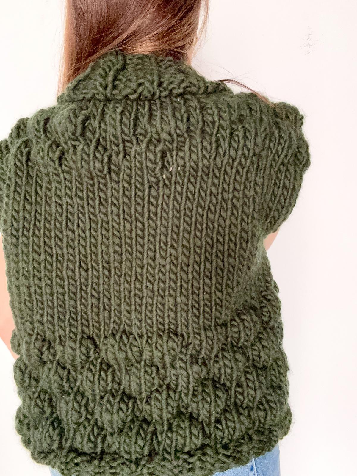 Mock Neck Bubble Vest