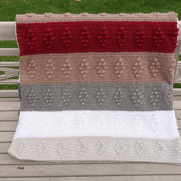 Amity striped blanket