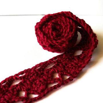 Diamond Lace Headband/ Hair Scarf /skinny scarf