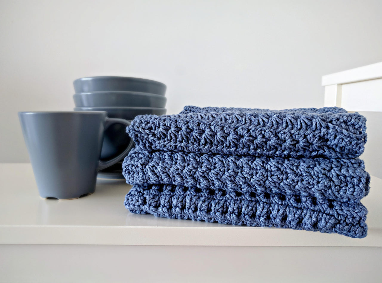 Gourmet Crochet Dishcloth Set