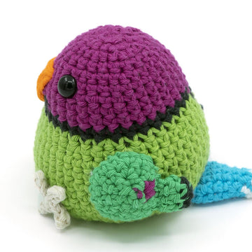 Amigurumi Plum-headed Parakeet