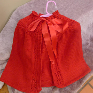 Little Red Riding Hood Cape, Hat sock set