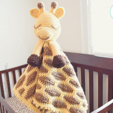 Rusty the Giraffe Security Blanket Lovey