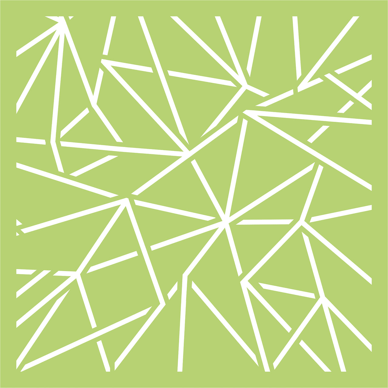 Kaisercraft Designer Template 6"X6" - Geo Lines