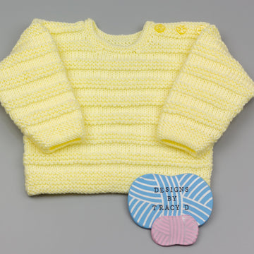 Robyn Baby jumper knitting pattern