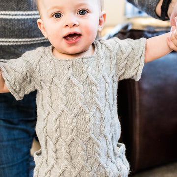 Cabled Frockette