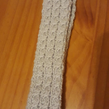 Sky Headband for Little Girls in Aran