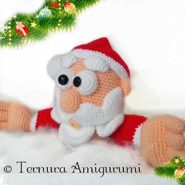 Crochet Pattern Santa Claus