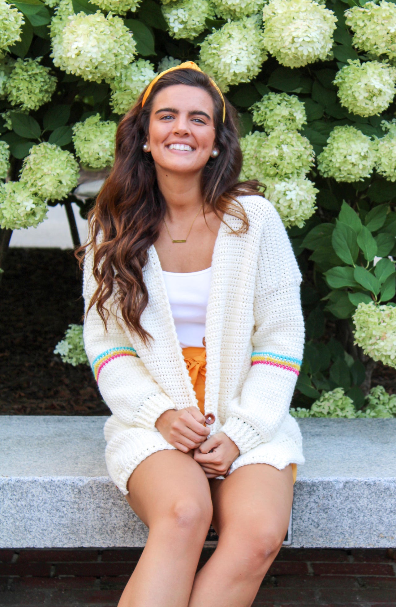 Happy Stripes Cardigan